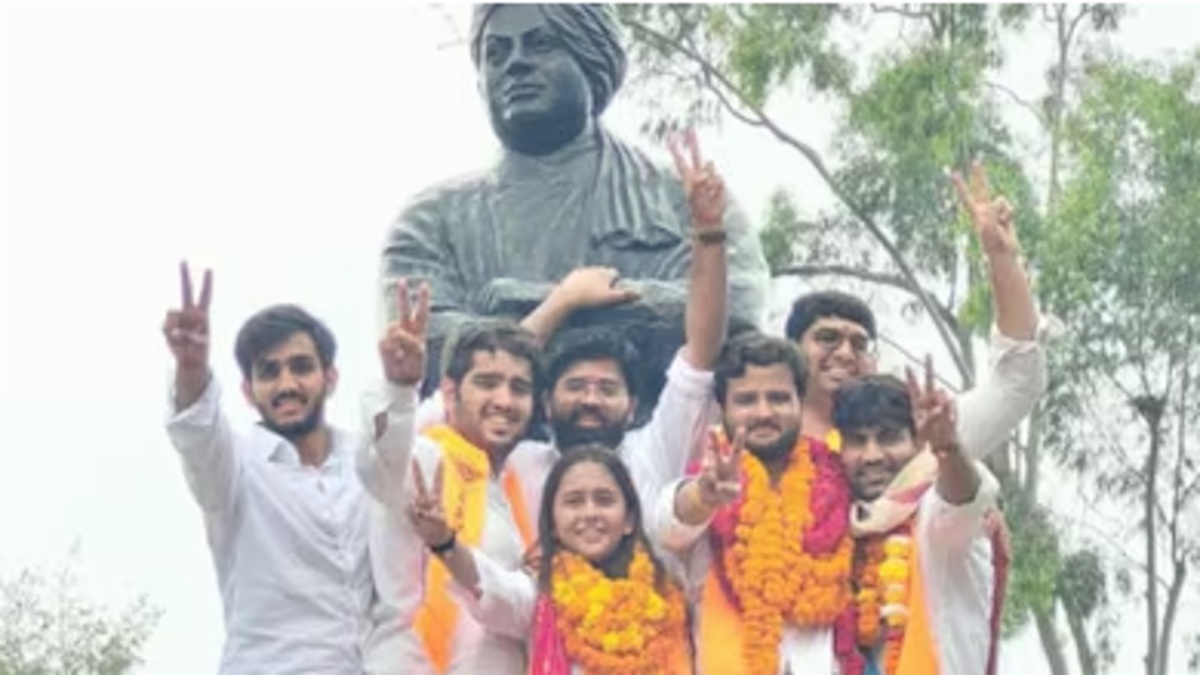 DUSU Election 2026 Results: Yash Dabas Wins President, ABVP Takes Three Posts