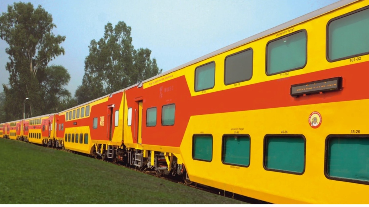 India’s First AC Double-Decker Train to Be Scrapped