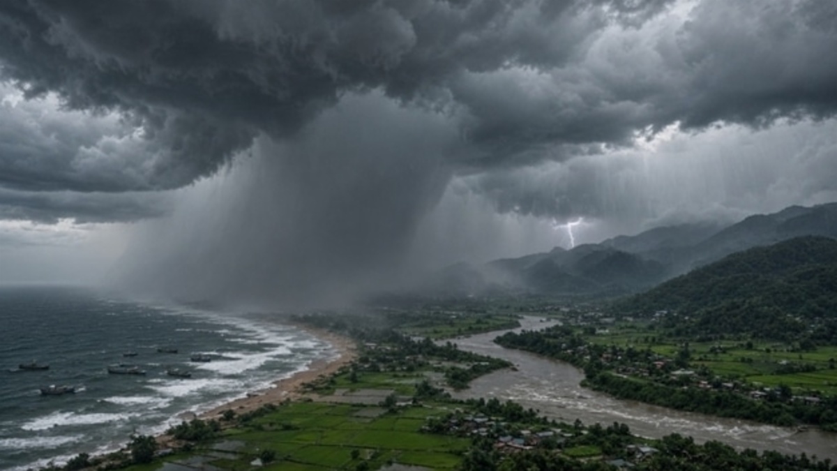 Rain Forecast for Odisha as Low-Pressure System Develops in Andaman Sea